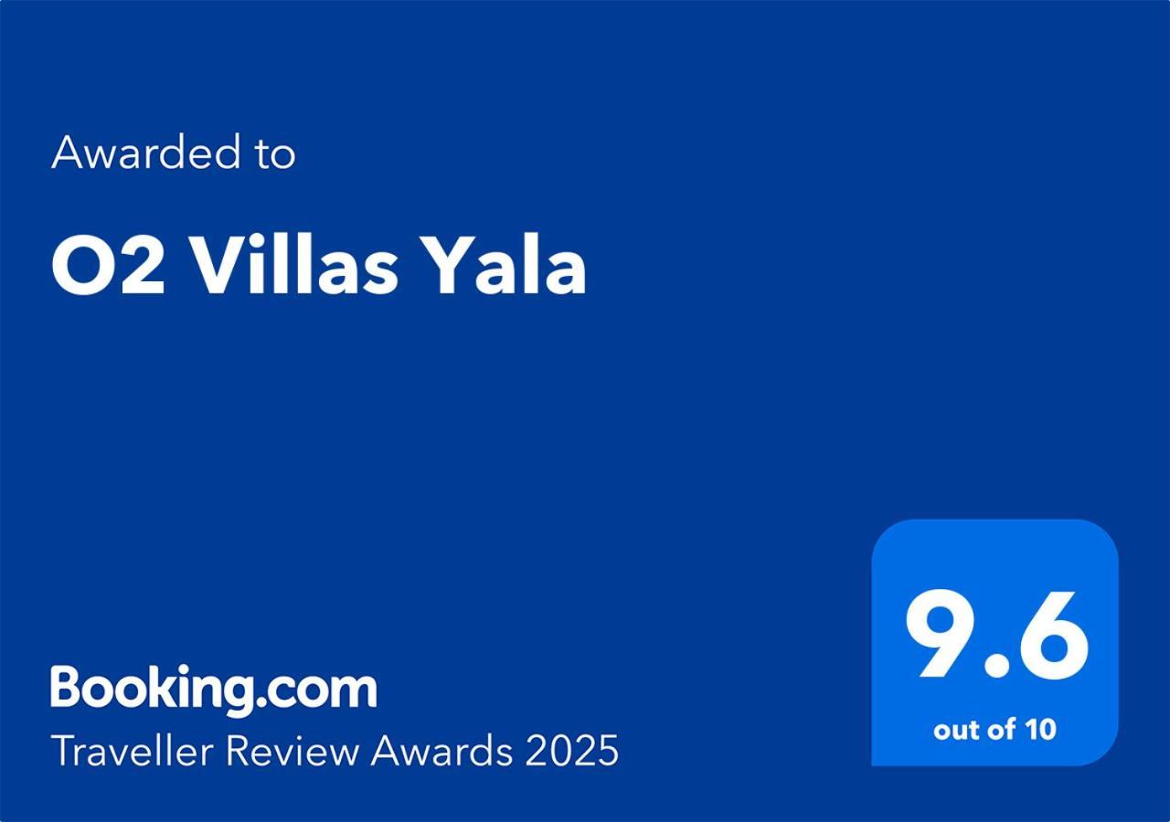 O2 Villas Yala Buitenkant foto